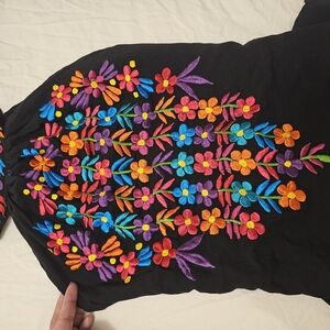 Mexican embroided blouse